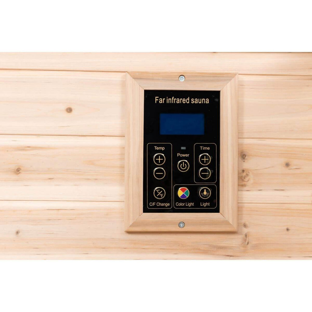 Garner-902VS 2 Person Outdoor Far Infrared Sauna | Fir Model Hot Offer