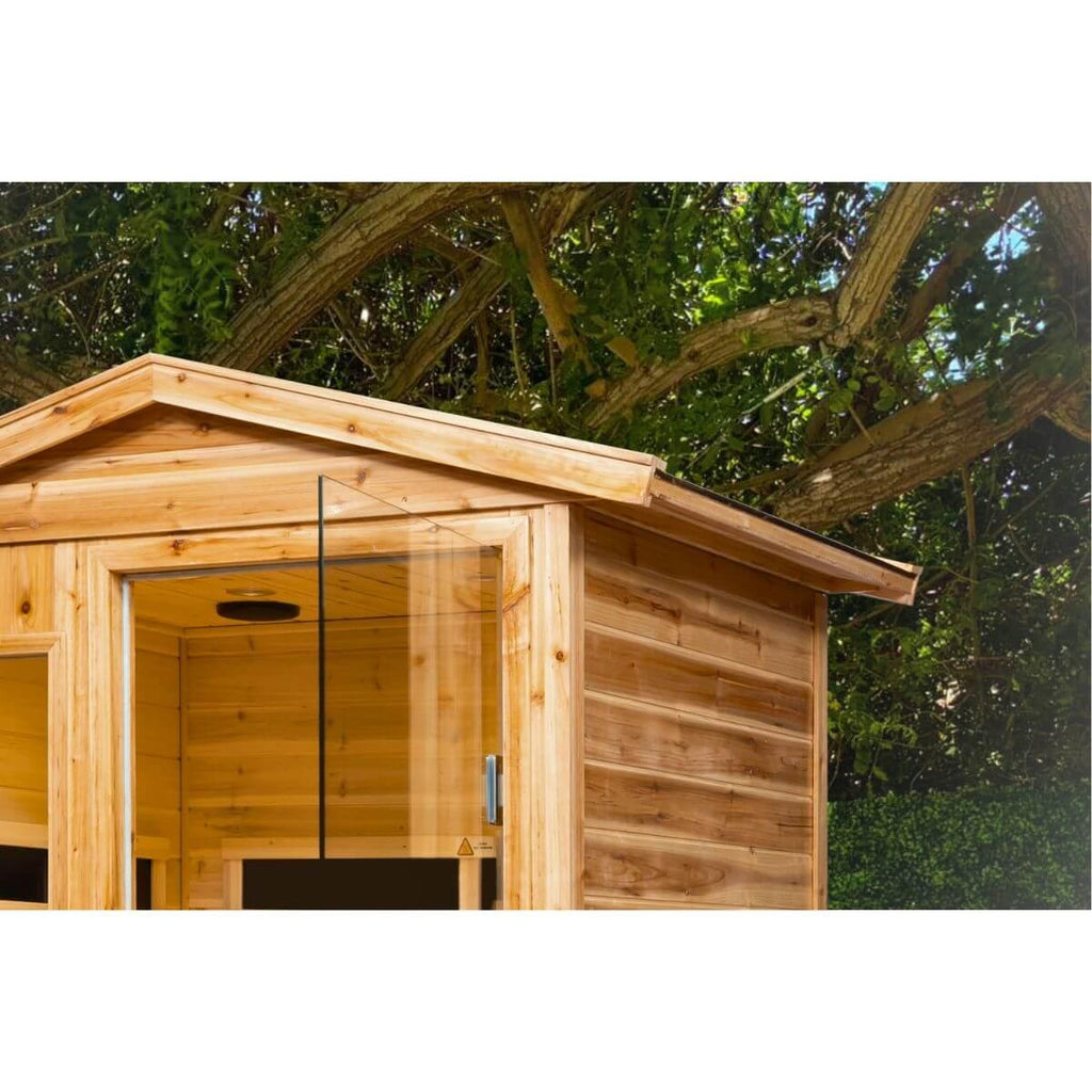 Garner-902VS 2 Person Outdoor Far Infrared Sauna | Fir Model Hot Offer