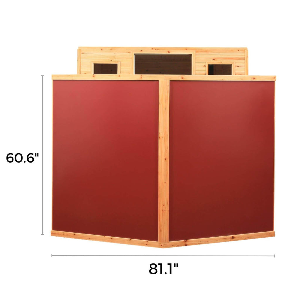 Garner-905VS 5 Person Outdoor Far Infrared Sauna | Extra-large Rich Space | Clearance Sale