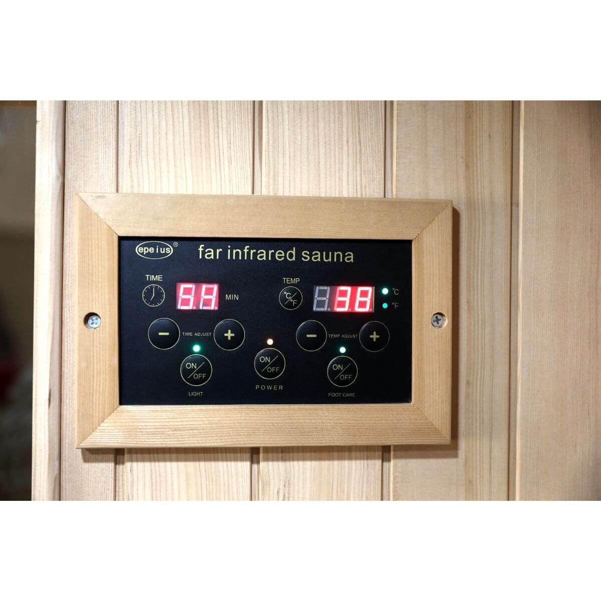 Purity-907GHC Corner 2 Person Far Infrared Sauna | Clearance Sale