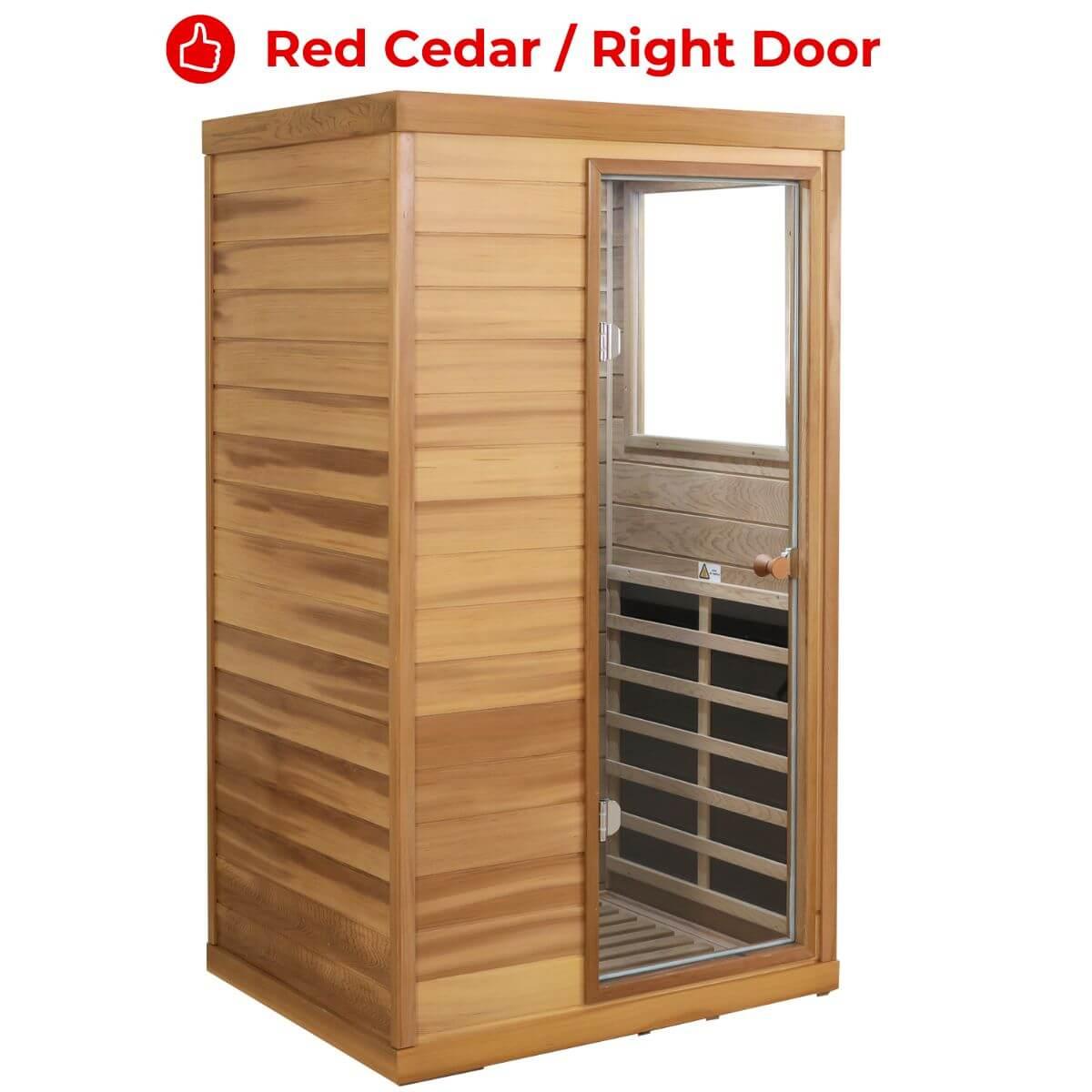 Purity-909MH 1 Person Side Door Far Infrared Sauna | 909SH Clearance Sale