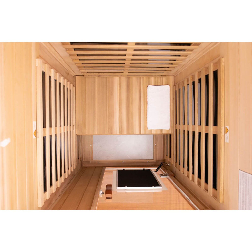 Sublime-901BR 1 Person Ultra-Low EMF Far Infrared Sauna in Red Cedar | Limited Stock Remaining