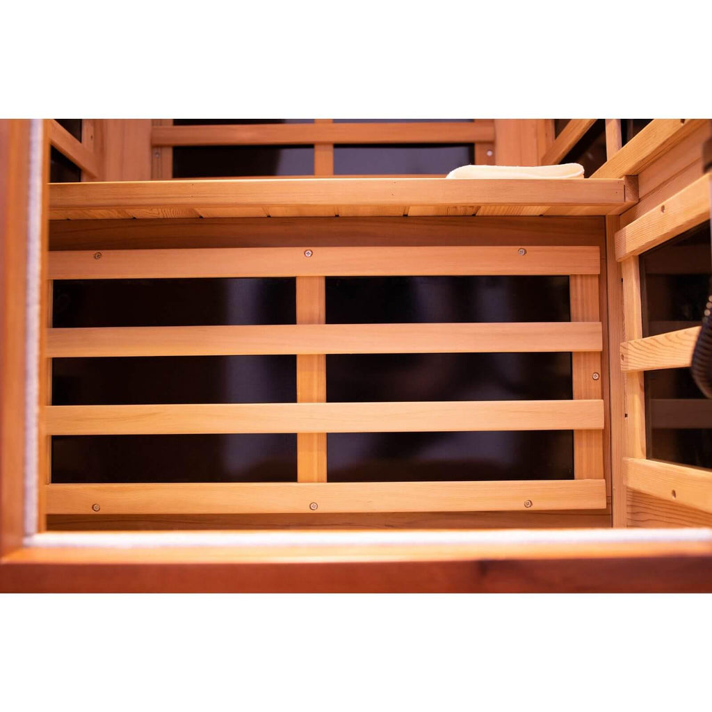Sublime-906MR 1 Person Classic Far Infrared Sauna in Red Cedar | Nature's Art, Noble Enjoyment