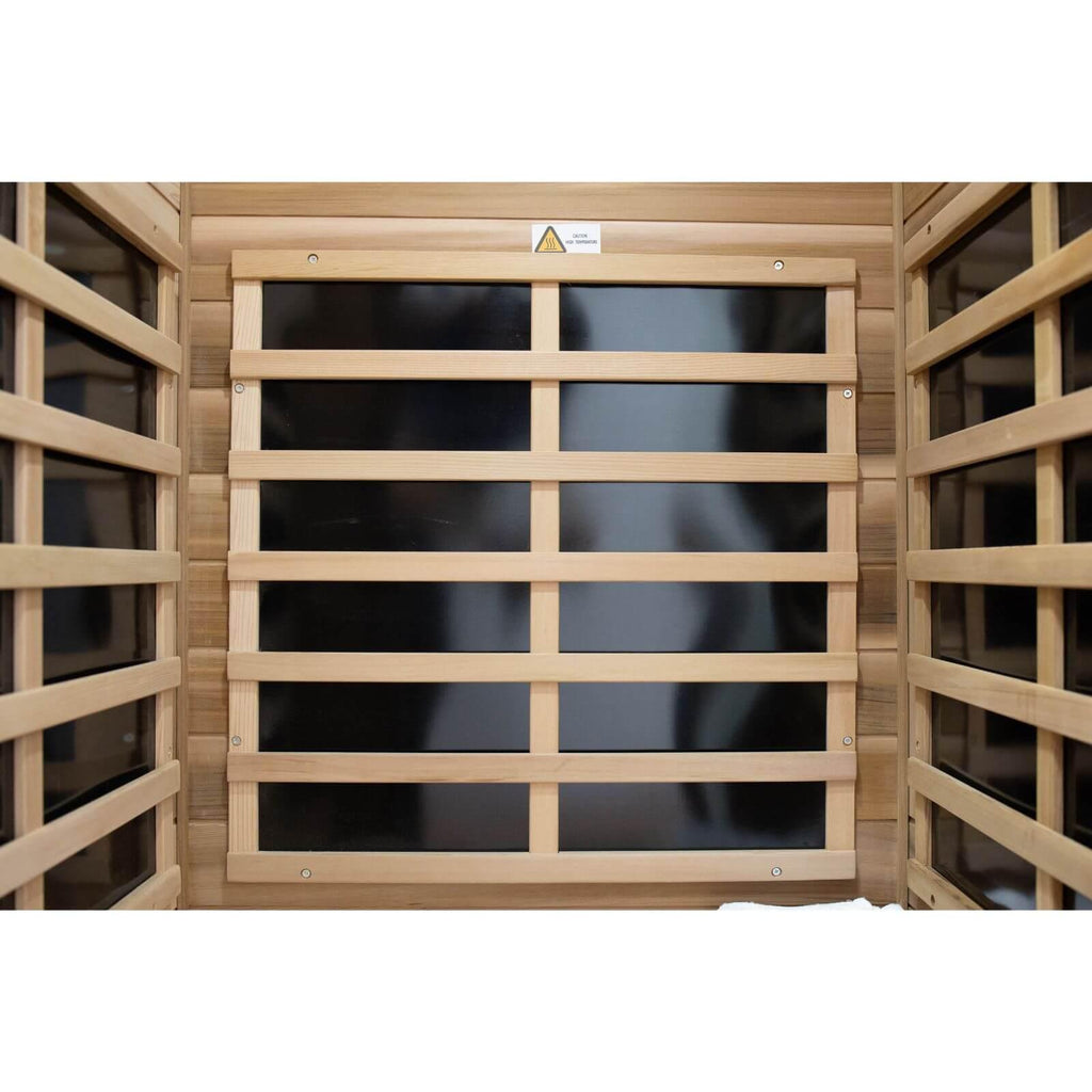 Sublime-906MR 1 Person Classic Far Infrared Sauna in Red Cedar | Nature's Art, Noble Enjoyment