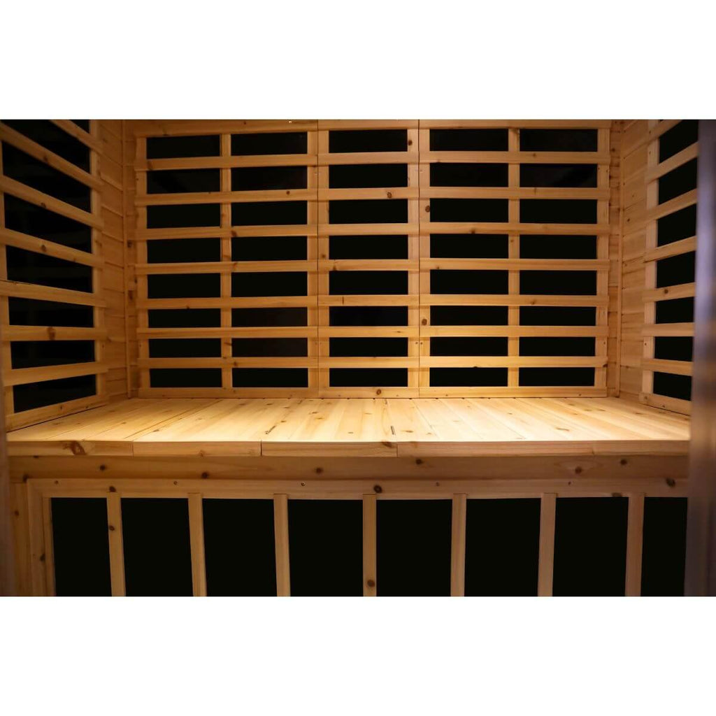 Versa-903VS 3 Person Outdoor Full Spectrum Infrared Sauna Reclining | Hot Offer
